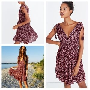 Ulla Johnson Noelle Silk Blend Floral Dress Size 0